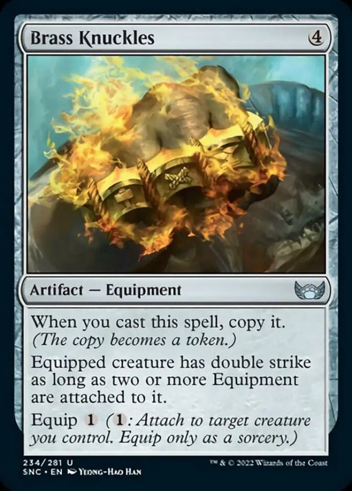 Brass Knuckles [Streets of New Capenna] - MTG Single