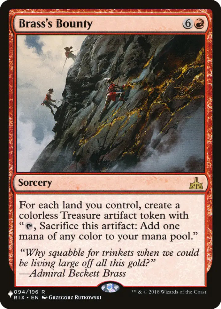 Brass’s Bounty [The List] - MTG Single