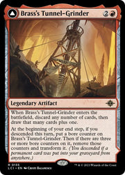 Brass’s Tunnel-Grinder // Tecutlan The Searing Rift [The Lost Caverns of Ixalan] - MTG Single