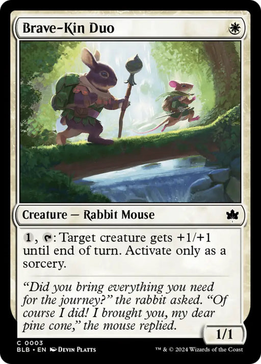 Brave-Kin Duo [Bloomburrow] - MTG Single