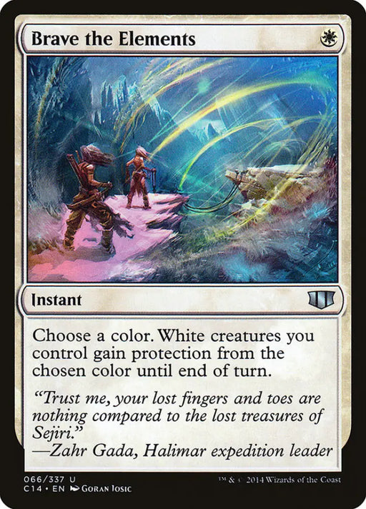Brave the Elements [Commander 2014] - MTG Single