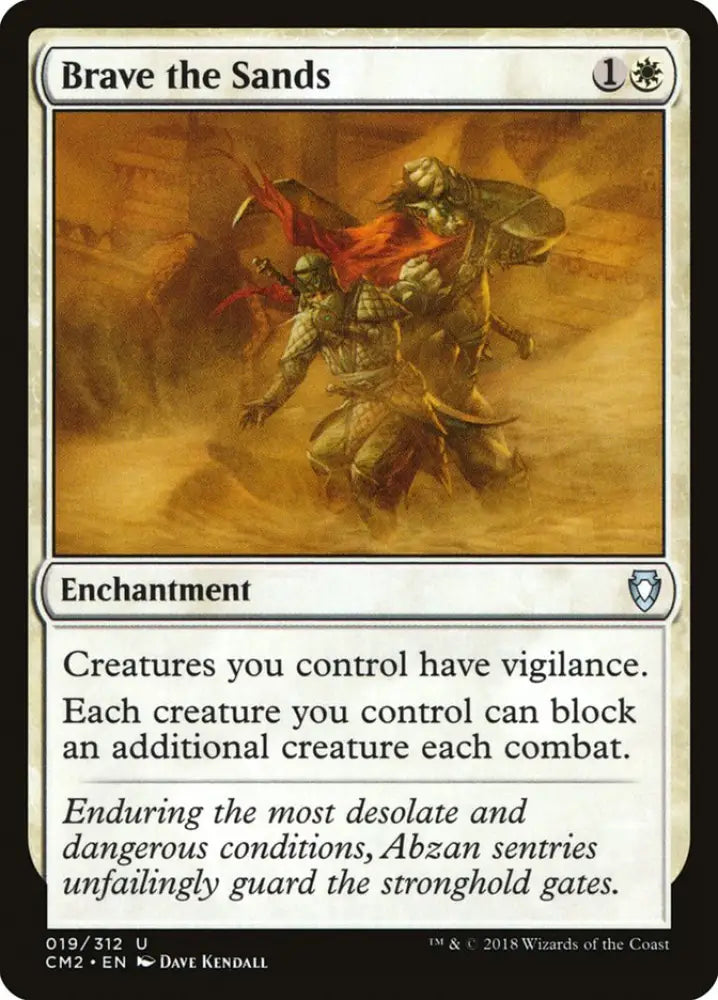 Brave the Sands [Commander Anthology Volume II] - MTG Single