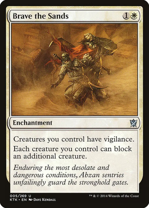 Brave the Sands [Khans of Tarkir] - MTG Single