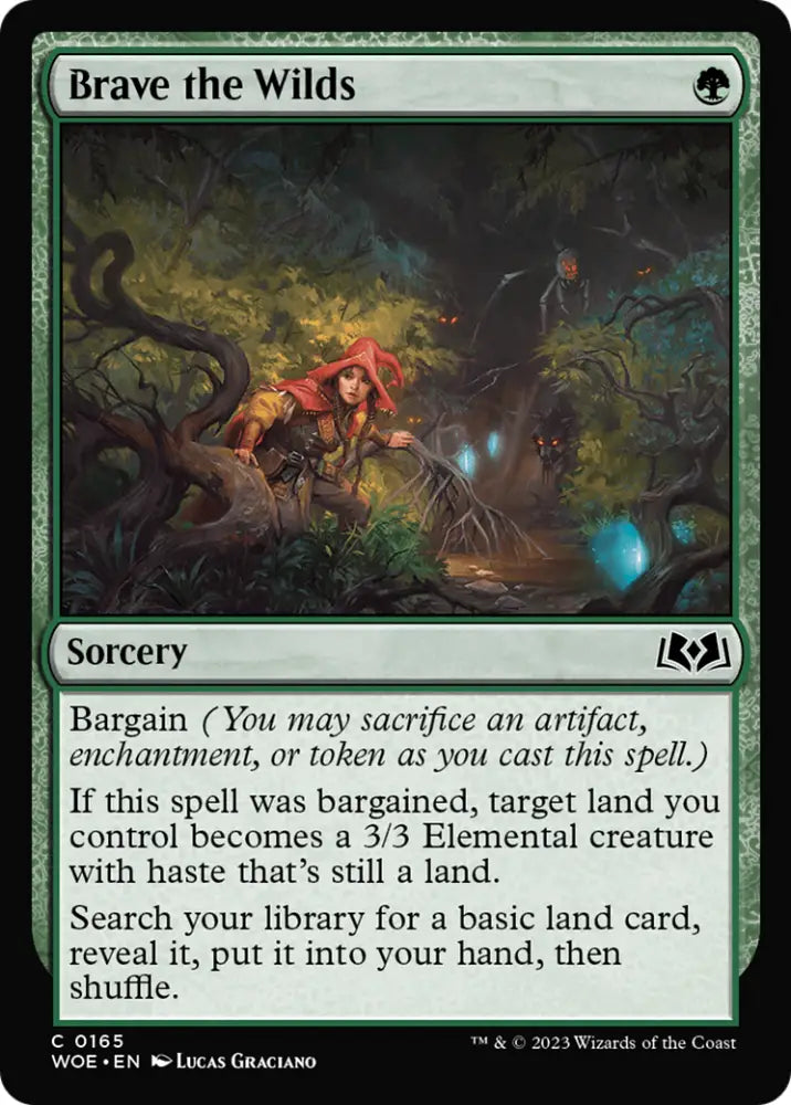 Brave the Wilds [Wilds of Eldraine] - MTG Single