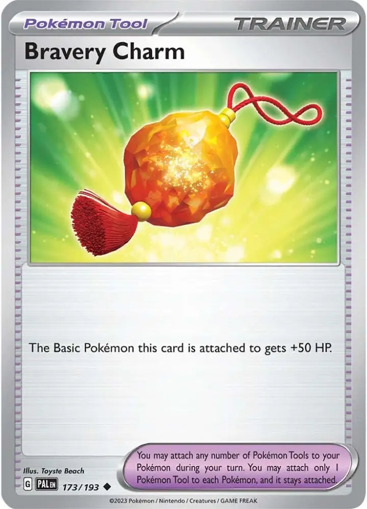 Bravery Charm (173/193) [Scarlet & Violet: Paldea Evolved] - Pokemon Single
