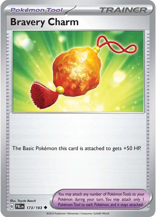 Bravery Charm (173/193) [Scarlet & Violet: Paldea Evolved] - Pokemon Single