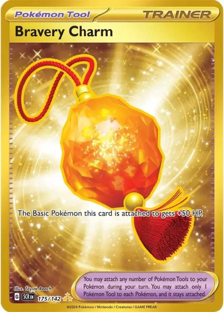 Bravery Charm (175/142) [Scarlet & Violet: Stellar Crown] - Pokemon Single