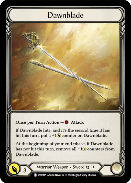 Bravo Showstopper // Dawnblade [Welcome to Rathe Unlimited] Unlimited Normal - Flesh And Blood Single