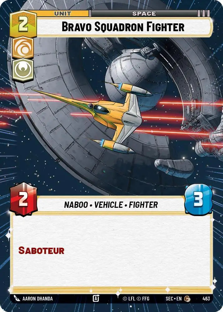 Bravo Squadron Fighter (Hyperspace) (463) [Secrets of Power]