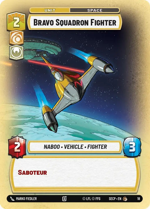 Bravo Squadron Fighter [Secrets of Power - Weekly Play Promos]