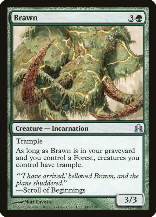 Brawn [Commander 2011] - MTG Single