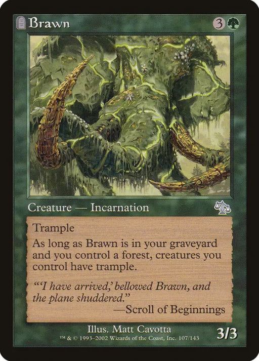 Brawn [Judgment] - MTG Single