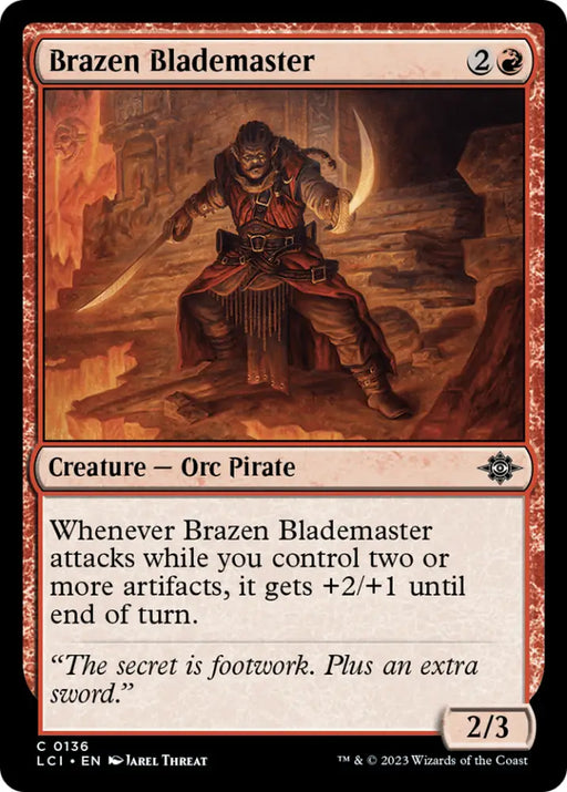 Brazen Blademaster [The Lost Caverns of Ixalan] - MTG Single
