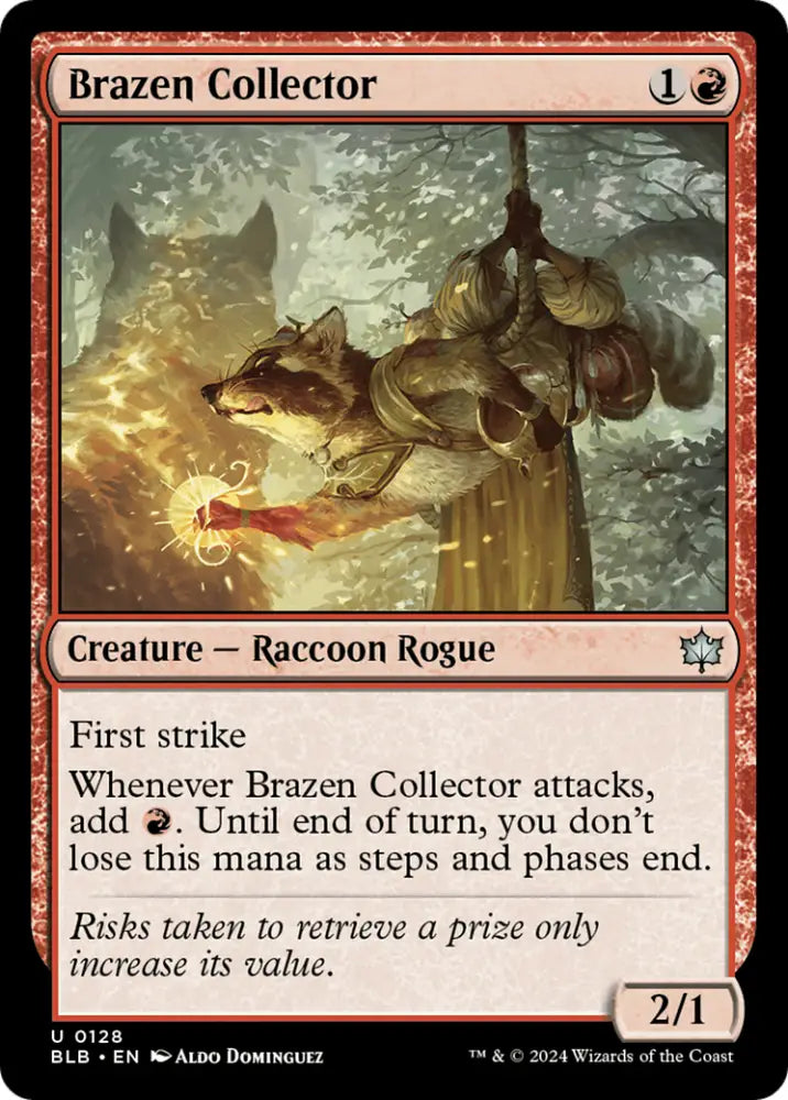 Brazen Collector [Bloomburrow] - MTG Single