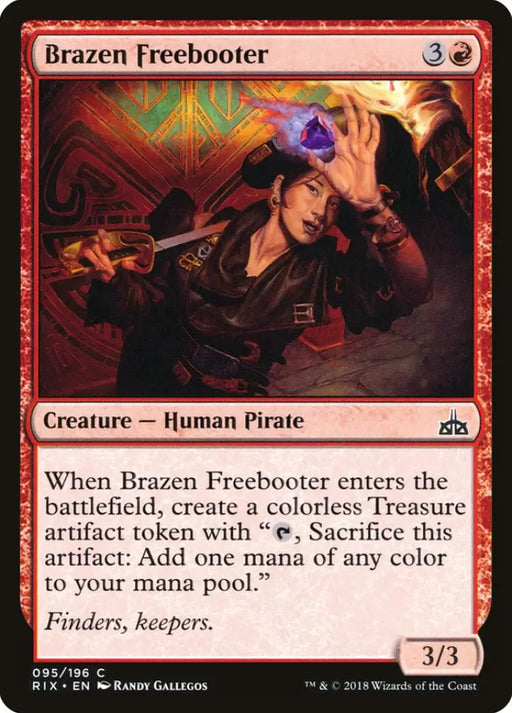 Brazen Freebooter [Rivals of Ixalan] - MTG Single