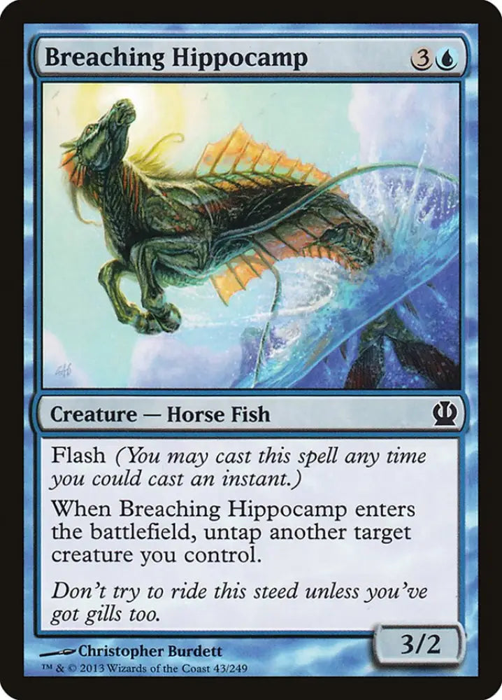 Breaching Hippocamp [Theros] - MTG Single