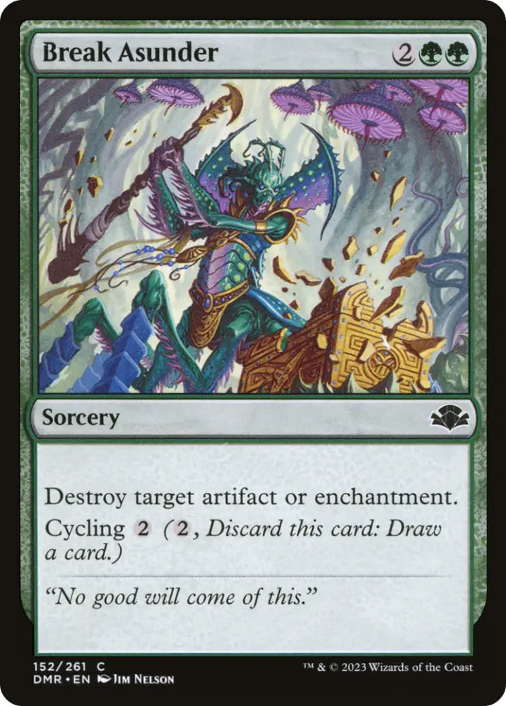 Break Asunder [Dominaria Remastered] - MTG Single