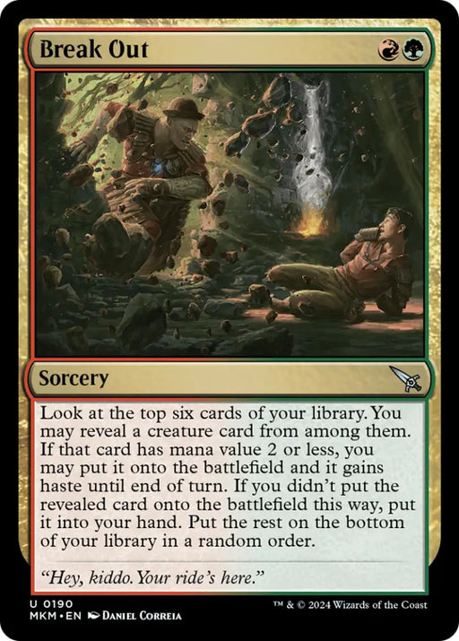 Break Out (White) [Murders at Karlov Manor] - MTG Single