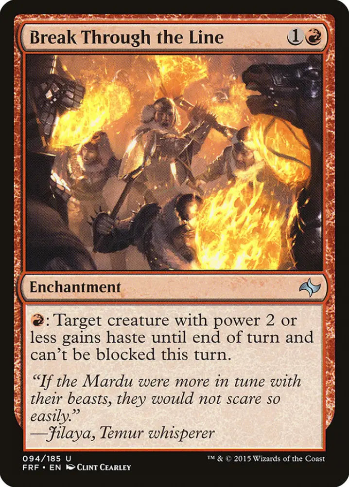Break Through the Line [Fate Reforged] - MTG Single