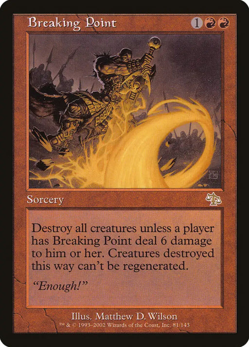 Breaking Point [Judgment] - MTG Single
