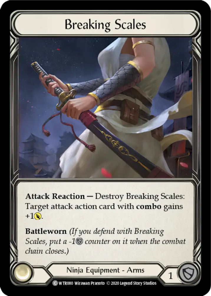 Breaking Scales [Welcome to Rathe Unlimited] Unlimited Rainbow Foil - Flesh And Blood Single
