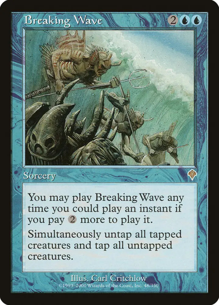 Breaking Wave [Invasion] - MTG Single