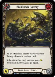 Breakneck Battery (Yellow) [Welcome to Rathe Unlimited] Unlimited Normal - Flesh And Blood Single