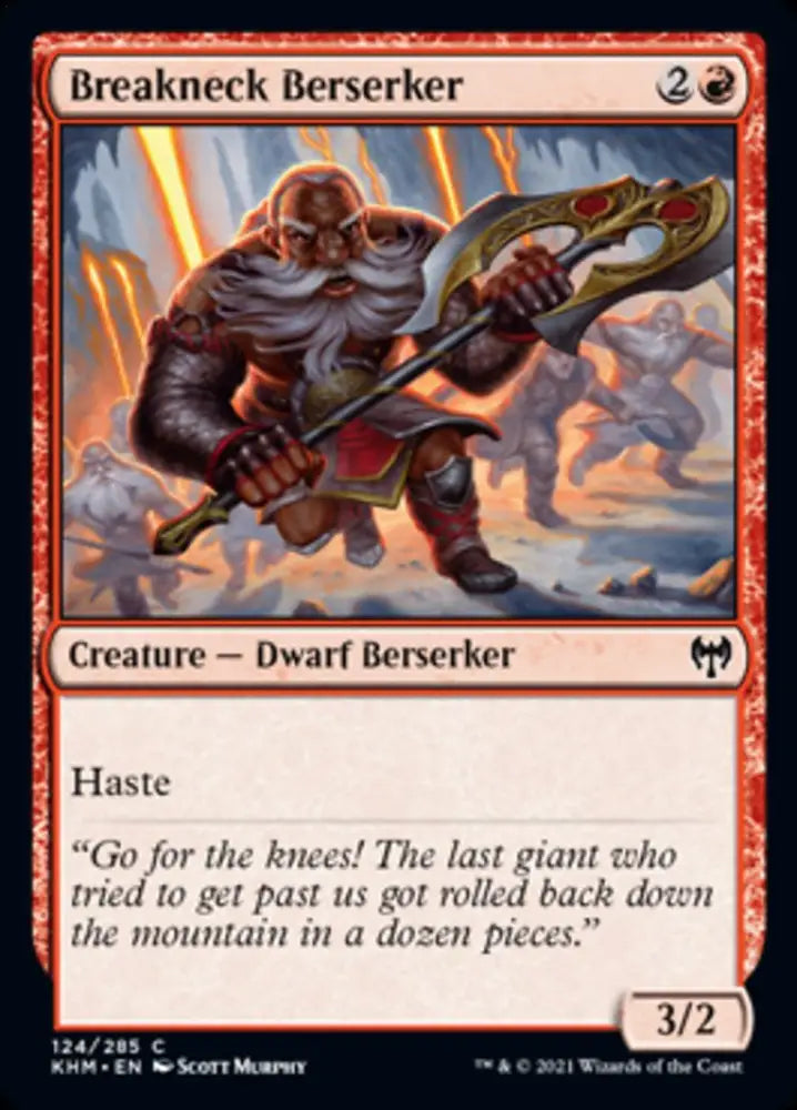 Breakneck Berserker [Kaldheim] - MTG Single