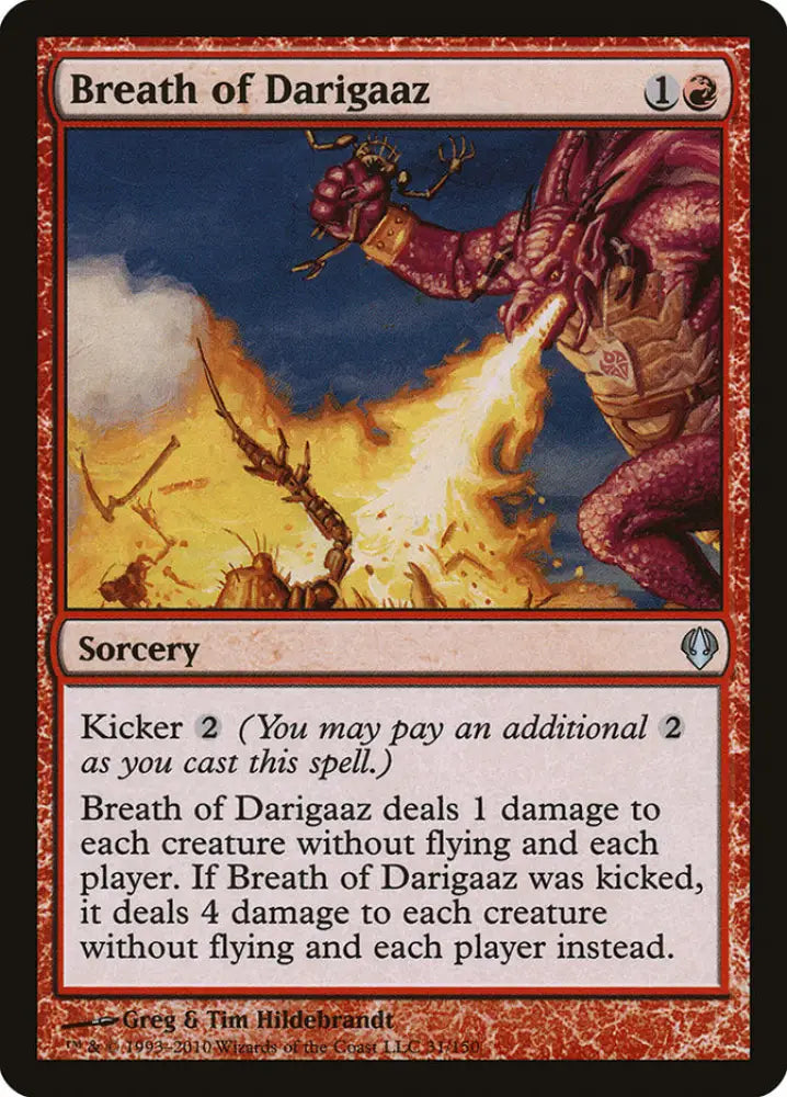 Breath of Darigaaz [Archenemy] - MTG Single