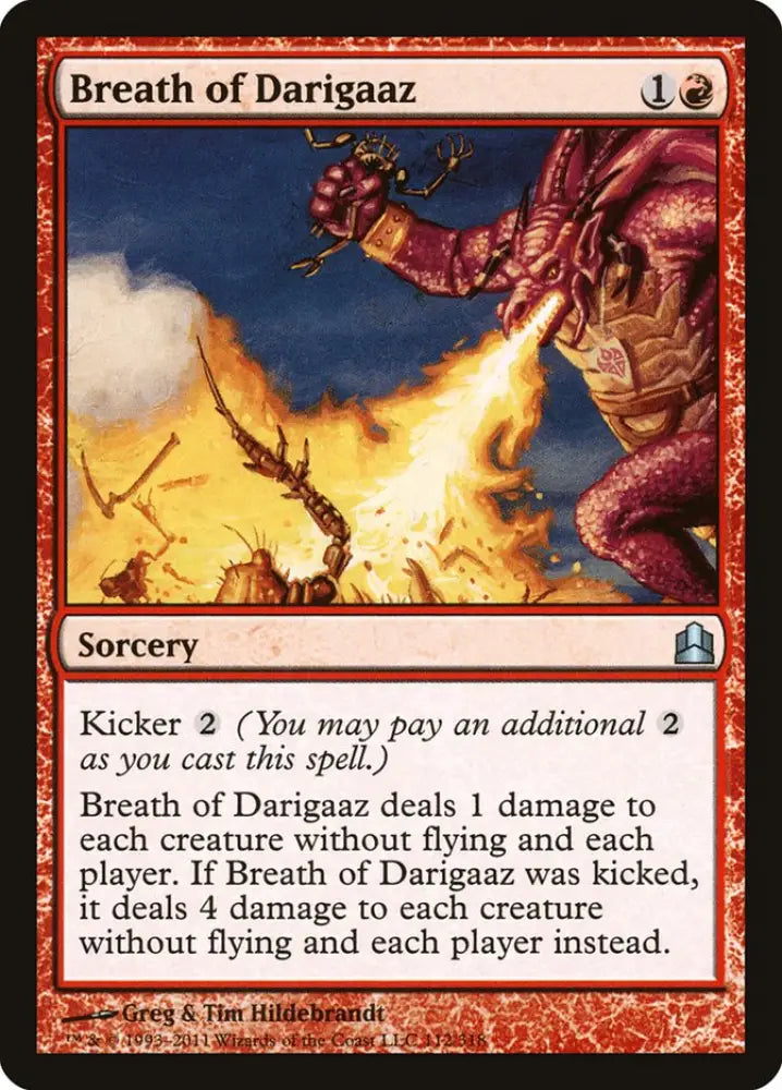 Breath of Darigaaz [Commander 2011] - MTG Single