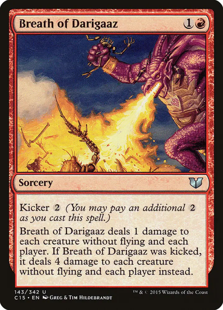 Breath of Darigaaz [Commander 2015] - MTG Single