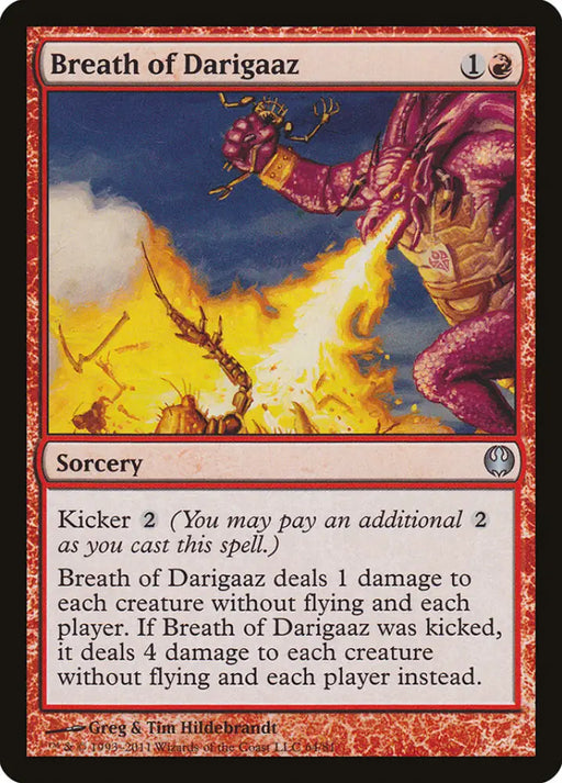 Breath of Darigaaz [Duel Decks: Knights vs. Dragons] - MTG Single