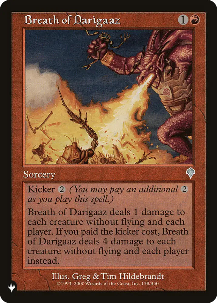 Breath of Darigaaz [The List] - MTG Single