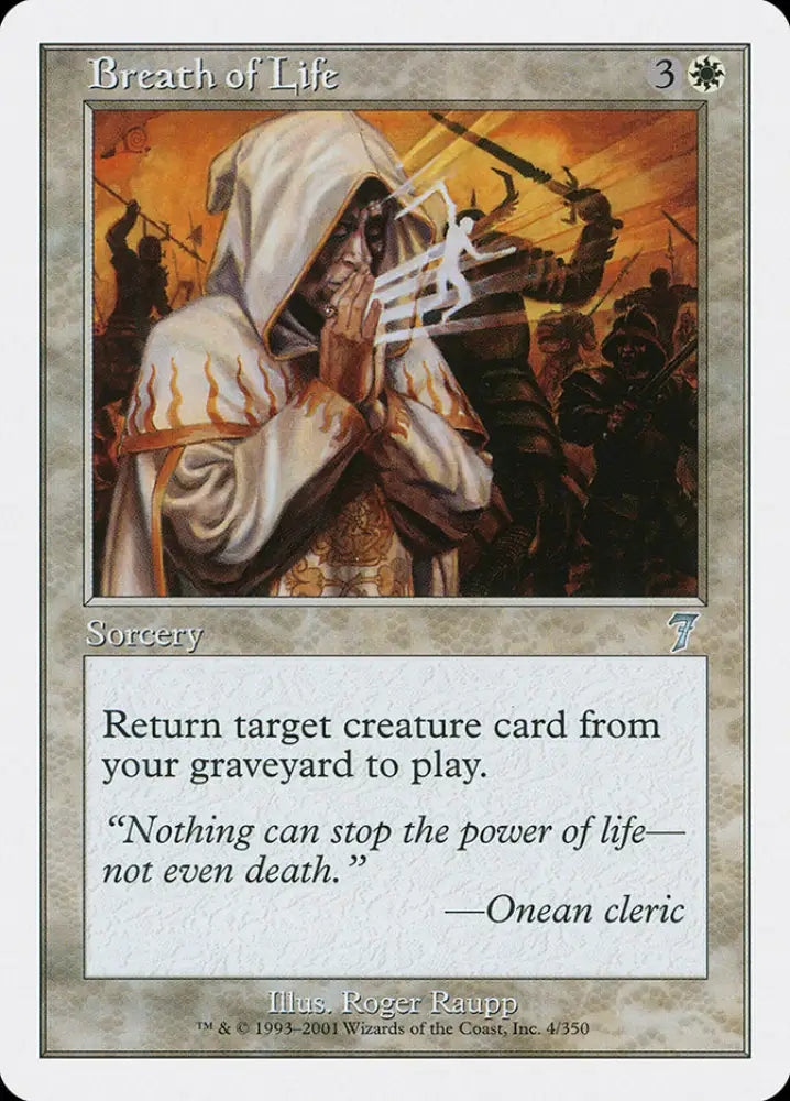 Breath of Life [Seventh Edition] - MTG Single