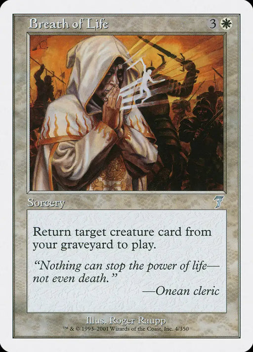 Breath of Life [Seventh Edition] - MTG Single