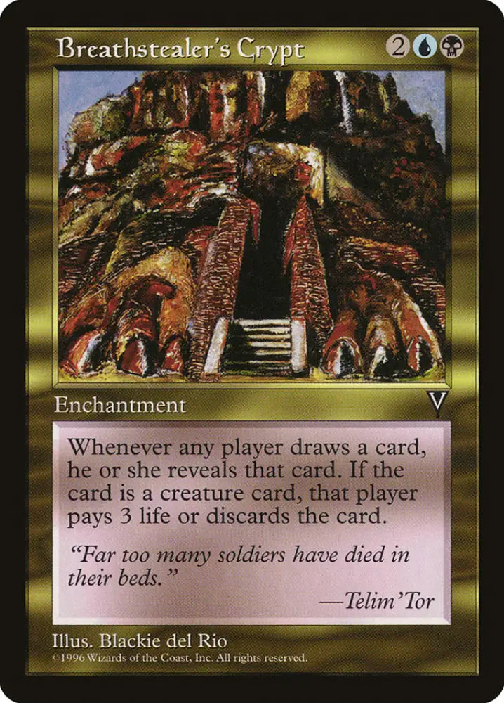 Breathstealer’s Crypt [Visions] - MTG Single