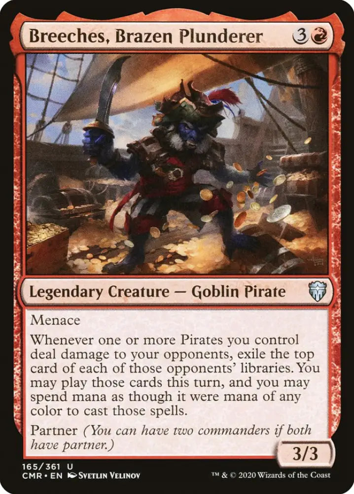 Breeches Brazen Plunderer [Commander Legends] - MTG Single