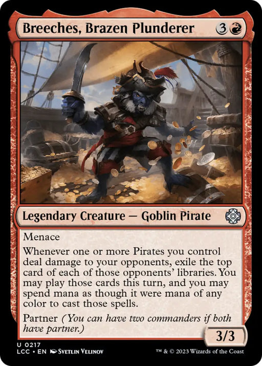 Breeches Brazen Plunderer [The Lost Caverns of Ixalan Commander] - MTG Single