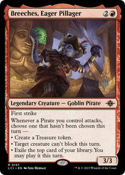 Breeches Eager Pillager (Promo Pack) [The Lost Caverns of Ixalan Promos] - MTG Single