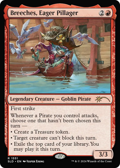 Breeches Eager Pillager [Secret Lair Drop Series] - MTG Single