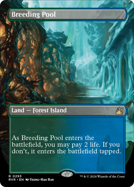 Breeding Pool (Borderless) [Ravnica Remastered] - MTG Single