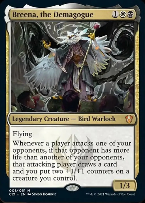 Breena the Demagogue [Commander 2021] - MTG Single