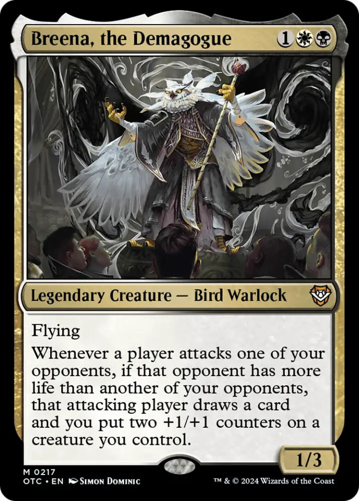 Breena the Demagogue [Outlaws of Thunder Junction Commander] - MTG Single