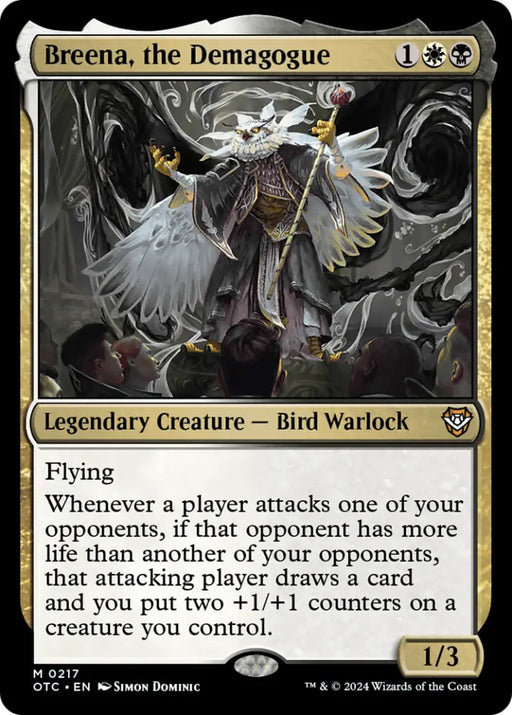 Breena the Demagogue [Outlaws of Thunder Junction Commander] - MTG Single