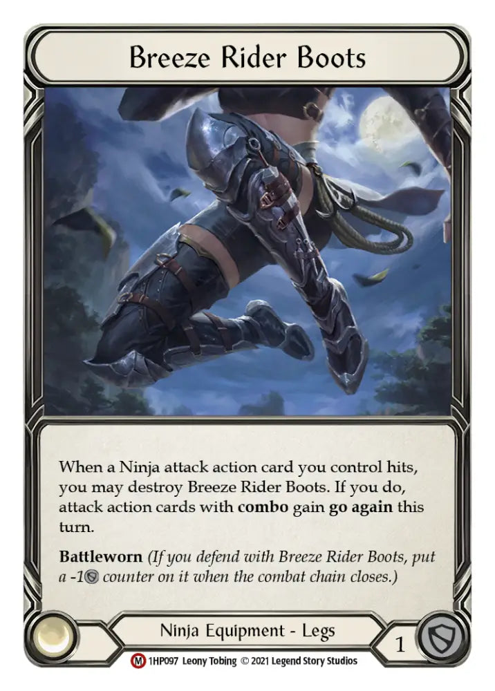Breeze Rider Boots [1HP097] (History Pack 1) - Flesh And Blood Single