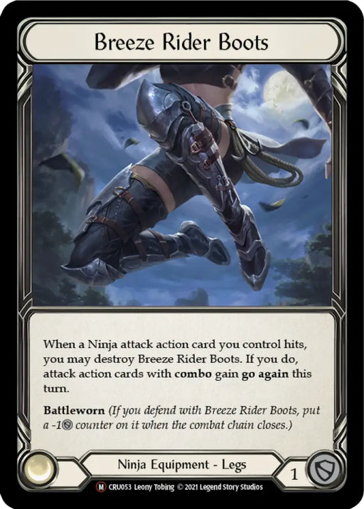 Breeze Rider Boots [Crucible of War Unlimited] Unlimited Normal - Flesh And Blood Single