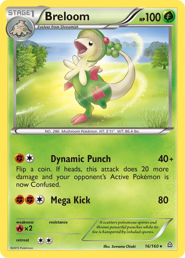 Breloom (16/160) [XY: Primal Clash] - Pokemon Single