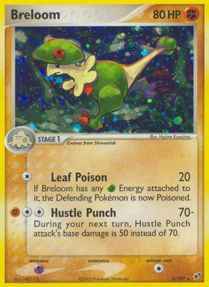 Breloom (3/107) [EX: Deoxys] - Pokemon Single