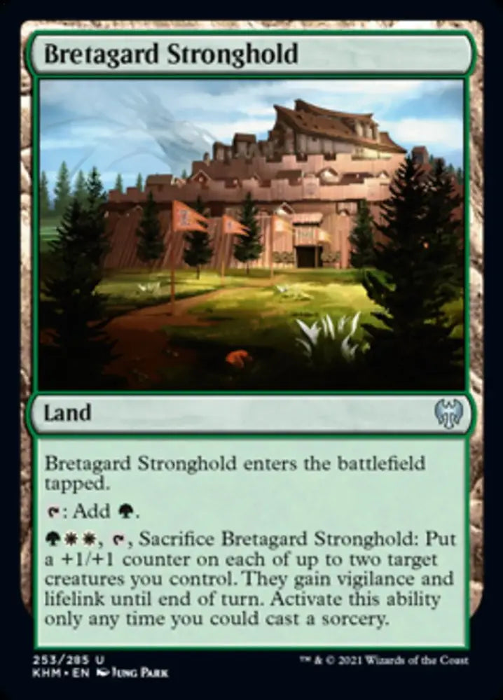 Bretagard Stronghold [Kaldheim] - MTG Single