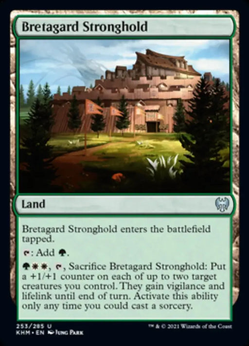 Bretagard Stronghold [Kaldheim] - MTG Single